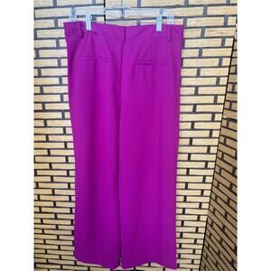 Happily Grey Purple Wide Leg Pants Size 11